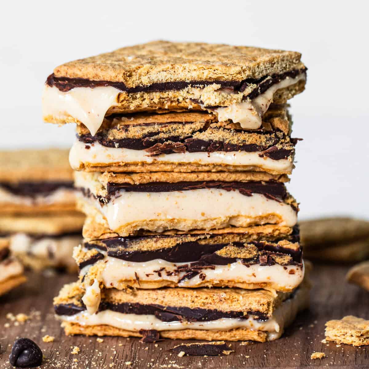 Protein-Packed Frozen Peanut Butter S'mores: No-Bake Recipe